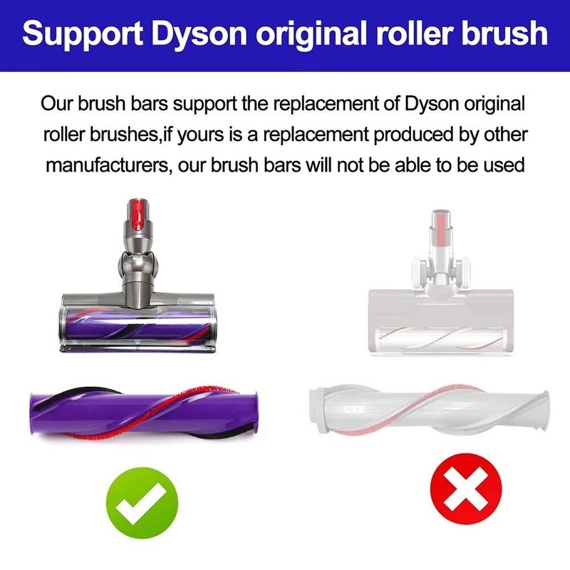 4 Plush Strips Only for Dyson Original V8 V10 Direct
