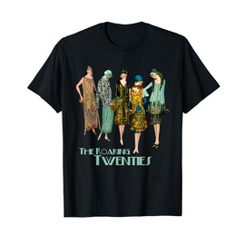 Roaring Twenties Flapper Girls T-Shirt