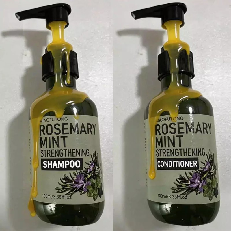 Inlifay Rosemary Shampoo and Conditioner Set: Hair Thickening and Strengthening