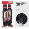 Harlem125 Crochet Braids Kima 2X Boho De Locs 16" (BG)