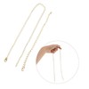 ABOOFAN 4pcs Mechanical Clock Weight Chains Replacement Parts for Grandfather