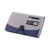 D.RECT 5888 Expandable Expanding Document Folders 12 Compartments A6 for