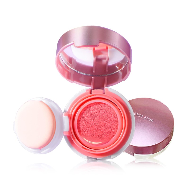 BLUE LOVE Liquid Cushion Blush - Cheek Tint, Contour (02