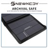 Snekdy Top loader Binder, 9 Pockets Top Loader，Holds 360 Top