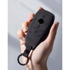 ontto Suede Car Key fob Cover Fit for Mercedes A