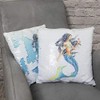 Mermaid Glitter Sequin Cushion - Filled Cushion Pillow