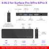 Surface Pro 9 Docking Station, Surface Pro 8 Hub with