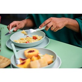 besteckset silueta 3-teilig - nordic white