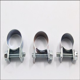 mitoharet 1/4 Inch Fuel Injection Hose Clamp, 30 PCSAuto Fuel Clamps, for Diesel Petrol Pipe Automobiles, Industries, Ships