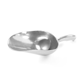 HENDI 521410 Ice Scoop, Weighing / Filling / Feeding / Sack Scoop, Bar Accessories, 0.17 L, Aluminium, 78 x 48 x 215 mm