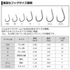 DAIWA 075285 Red Fang Hook SS Value No. 9 SS