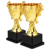 SUPVOX 2pcs Trophy Cups Peony Design Boys and for Sports