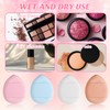 72Pcs Finger Powder Puff Mini Makeup Sponge, Soft Beauty Blender
