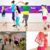 Square Dance Scarves, 24 Pcs Juggling Scarf Props Magic Trick