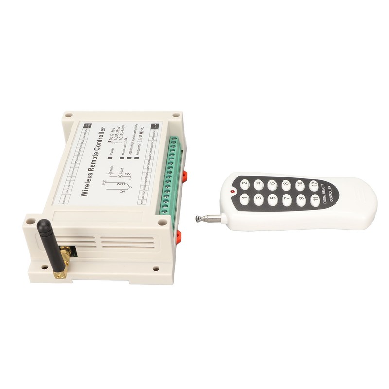 Wireless Remote Control System 12 Channel RF 10A Relay Receiver