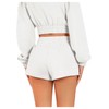 SOLY HUX Womens Elastic High Waisted Sweat Shorts Casual Comfy