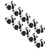 10pcs Mini Panda Plush Toy Soft Cute Tiny Panda Doll
