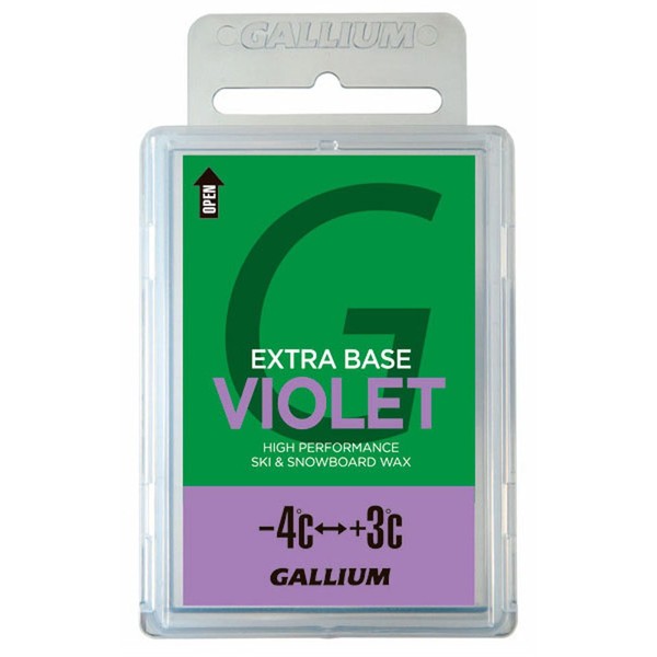 Ski wax "GALLIUM" EXTRA BASE VIOLET SW2075 100g (-4°C to