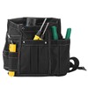 Multifunctional Tool Storage Bag Multi Pockets Adjustable Electrician Waist Bag