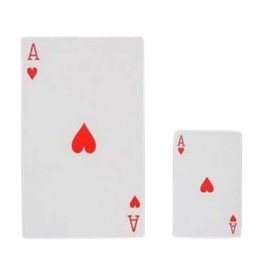 King Size Playing Cards Extra Large Card Game Family Family 2.5x