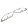 2PCS Quad Exhaust Tip Cover Tail Throat Decoration Replacement for
