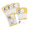 Write & Wipe Letter Cards- Bee - 27 Pieces -