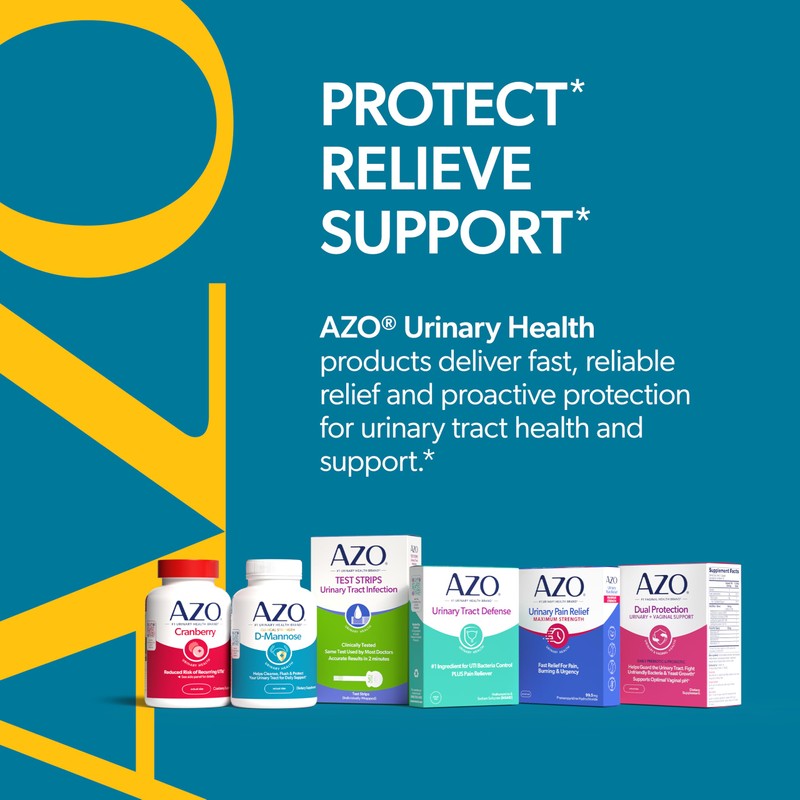 AZO D Mannose Urinary Tract Health, Cleanse, Flush & Protect
