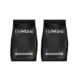 FemMas Bleaching Powder Blue 1000 g I Ultra Strong & Dust-Free I Bleaching Powder with Plex Technology & Argan Oil I Even Bleaching I Hair Bleach for Whitening up to 9 Shades