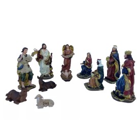 Nacimiento Navideño De 5" Tall 11 Pcs Nativity Christmas Set , New