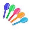 Gadjit Pasta Strain & Serve (Pink) -- Pot Strainer, Two
