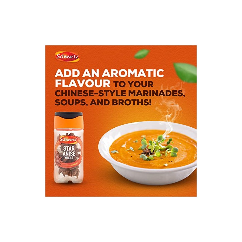 Schwartz Star Anise Whole, 10g