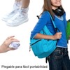 DIOZYRA Cubrezapatos Impermeable de Silicona,cubre zapatos impermeable con Cremallera,Cubierta antideslizante