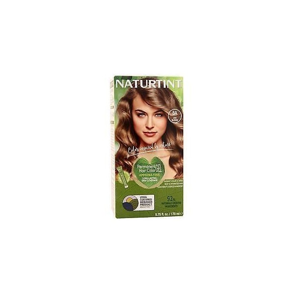 Naturtint Permanent Hair Color Gel 8A Ash Blonde 5.75 fl.oz