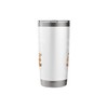 Gingerbread Men Cookie Sheets Stainless Steel Insulated Tumbler