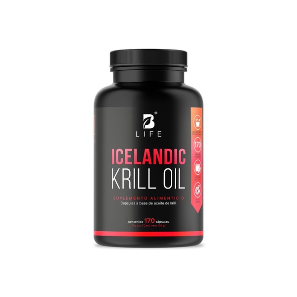 B Life Aceite de Krill 170 cpsulas 1000 mg de