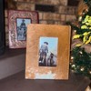 Picture Frames Glass - Color: Brown Hide