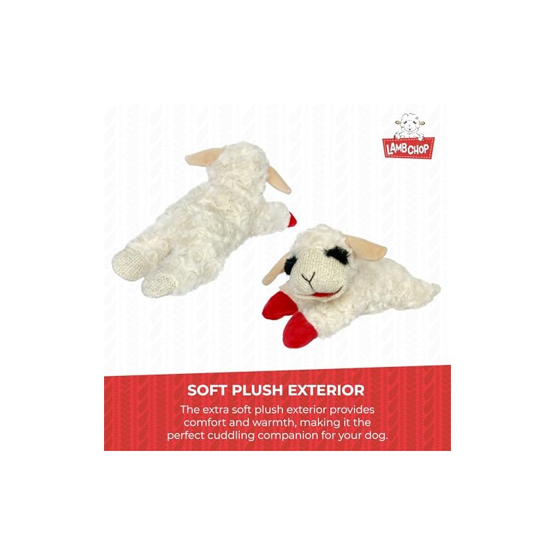Multipet Plush Dog Toy, Lambchop