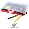 Mini Tuff Bag Zip Wallet Clear Plastic Wallets Zipped Pouch