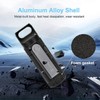 MZONGZI Aluminum Alloy Carrying Case Compatible with Ledger Nano X/S