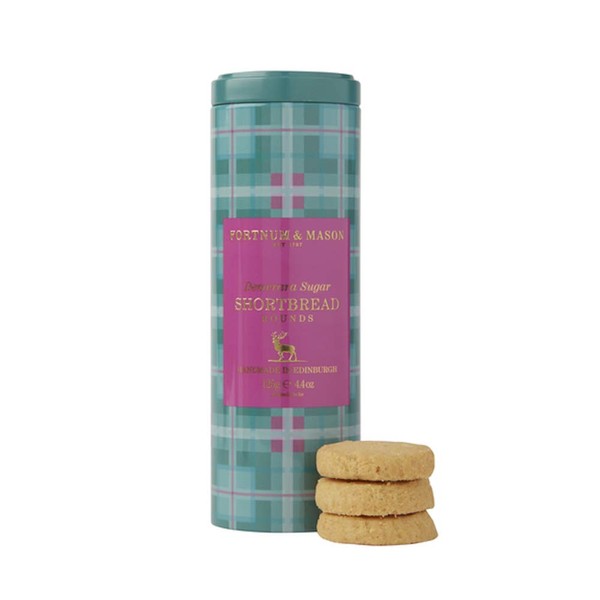Fortnum and Mason British, Fortnum's Traditional Shortbread Rounds, 125g (1 Pack)