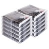 Vinylpac 10-Pack Clear Vinyl Zippered Storage Bags 9 x 11