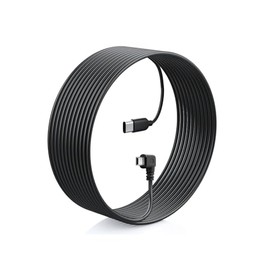 ARIFAYZ USB C to Mini USB Cable, 11.5 Feet, Left Angle, for Dash Cam, Rearview Mirror Cam, Backup Camera