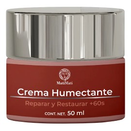 Crema Facial +60años Repara Colágeno Y Elastina Matimati50ml Normal