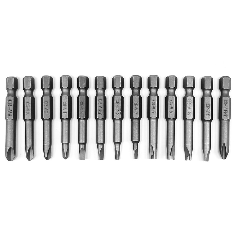 13 pcs OHIY Special Shape Screwdriver Insert Bit Set Phillips,
