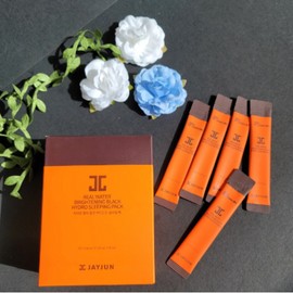 Jayjun [Best Black Water Glow Hydro Sleeping Pack] Jayjun Black Water Glow Hydro Sleeping Pack, 60 pieces / [베스트 블랙 물광 하이드로 슬리핑 팩] 제이준 블랙 물광 하이드로 슬리핑 팩, 60개