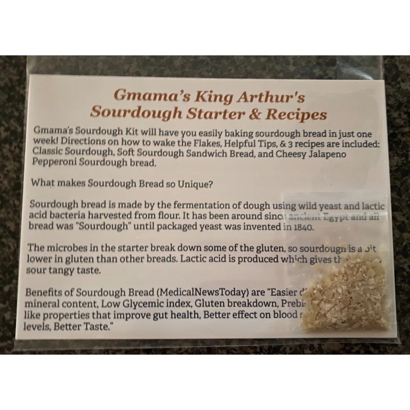 King Sourdough Starter From King Arthur's Organic Flour, Tips &