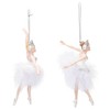 Kurt S. Adler Elegant Whimsical Ballerina, Fairy, Angel Ornaments (Set