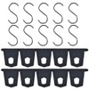10pcs Outdoor RV Awning Hangers RV Awning Hooks S Shaped