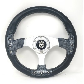 New World motoring  Boat Steering wheel W/ Adapter 3 spoke boats with a 3/4" tapered key Marine