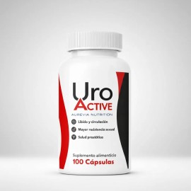 Uro Active Suplemento Alimenticio 100 Capsulas Apoyo Prostat
